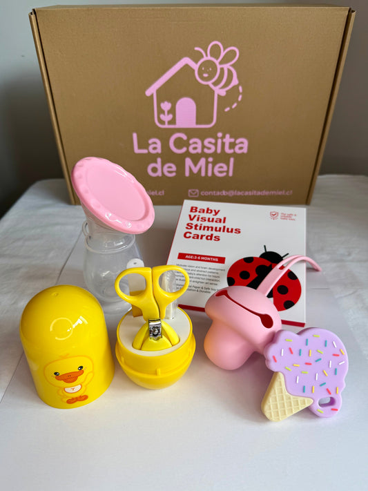 Pack Baby Shower – Primeros Cuidados & Estimulación 🐝