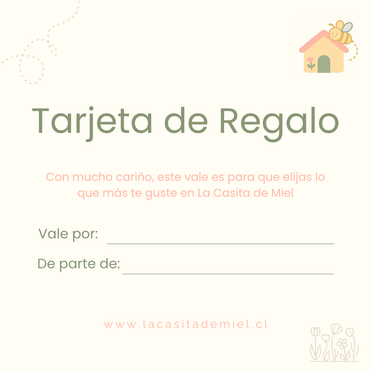 Tarjeta de regalo La Casita de Miel