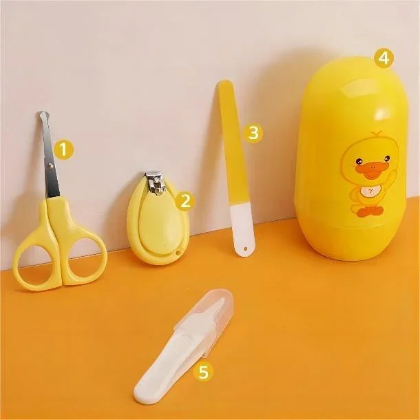 Set de Manicure para Bebés – Pato Amarillo