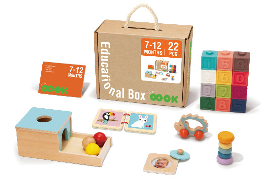 Caja Educativa 7-12 meses – 22 piezas