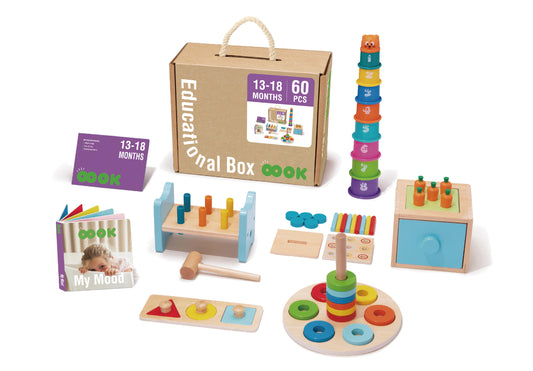 Caja Educativa 13-18 meses – 60 piezas