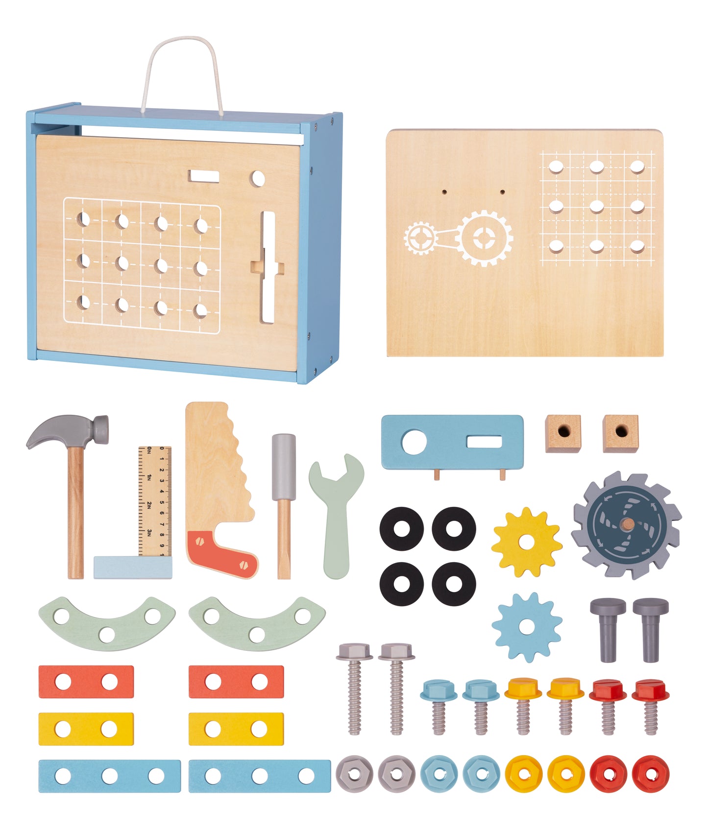 Banco de Herramientas – Juguete Montessori de madera