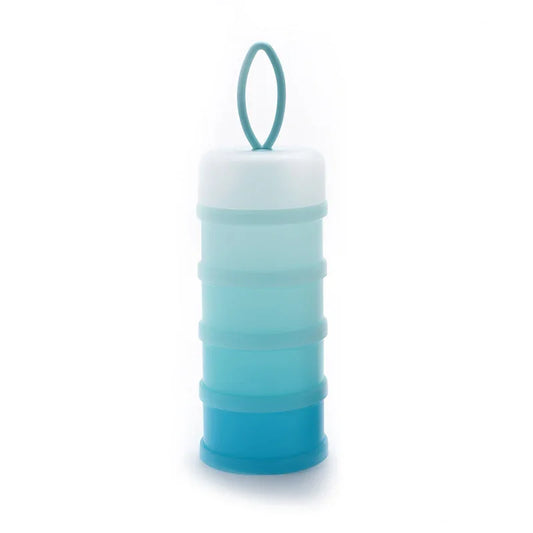 Dispensador apilable de fórmula y snacks – 4 compartimentos