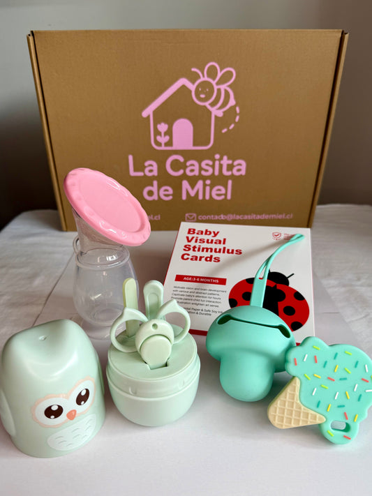 Pack Baby Shower – Primeros Cuidados & Estimulación 🐝