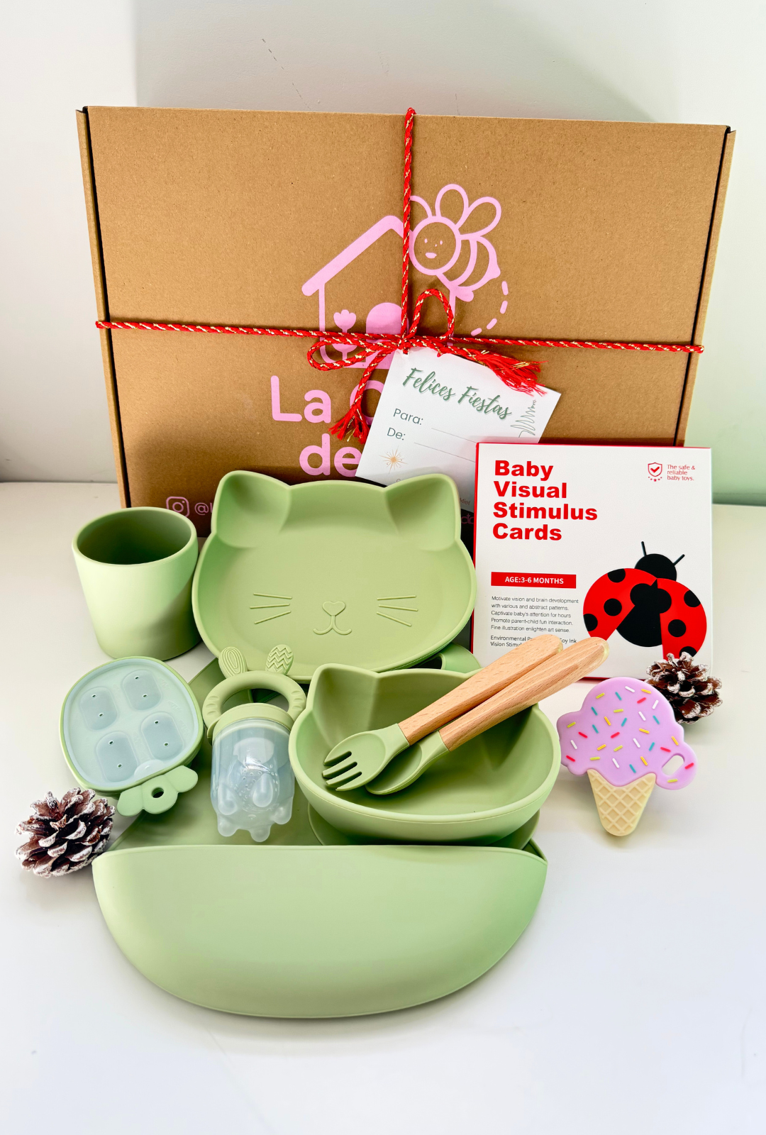 🎄 Pack Navidad – Alimentación Complementaria (elige modelo y color)