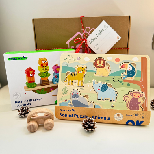 🎄 Pack Navidad – Montessori (Elige tipo de puzzle sonoro)
