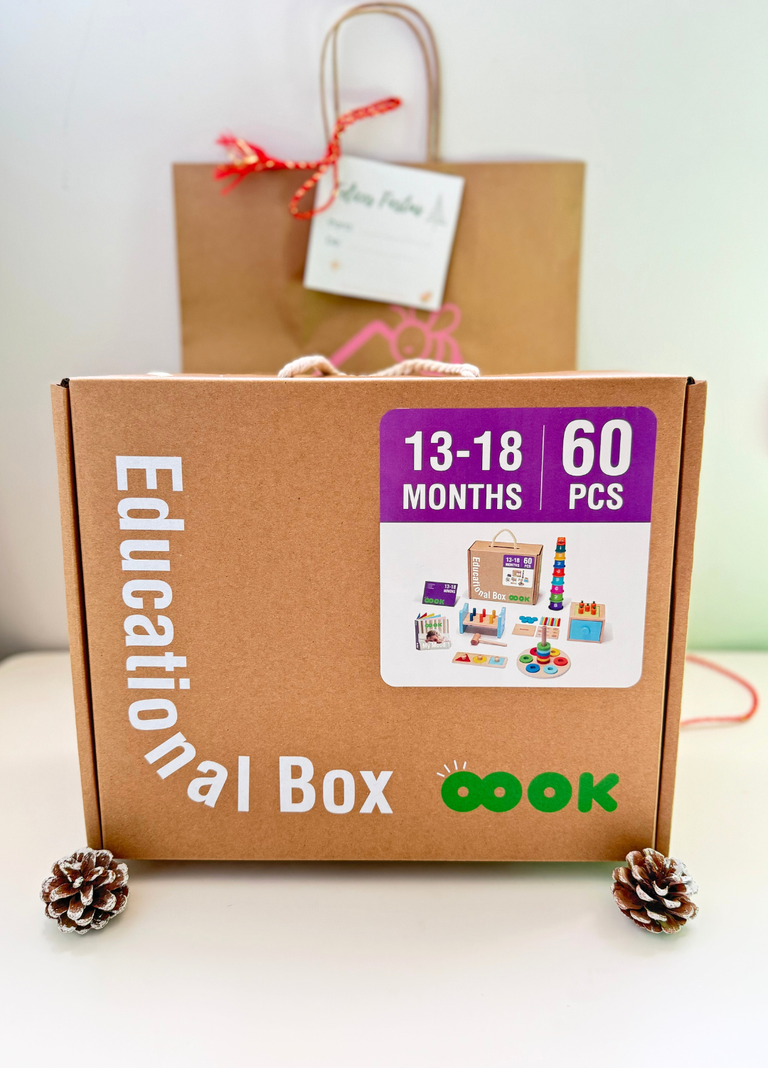 🎄 Pack Navidad Premium – Montessori 13–18 meses